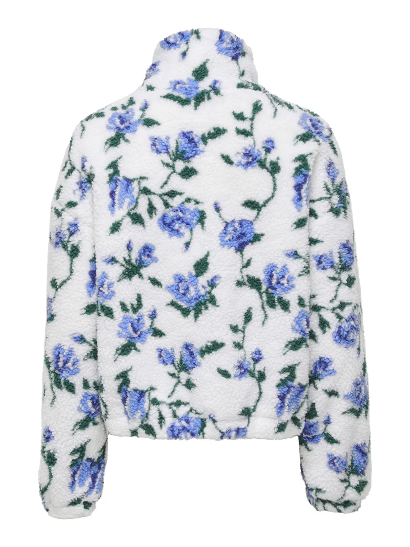 ONLTHEA Teddyjacke mit Allover-Print