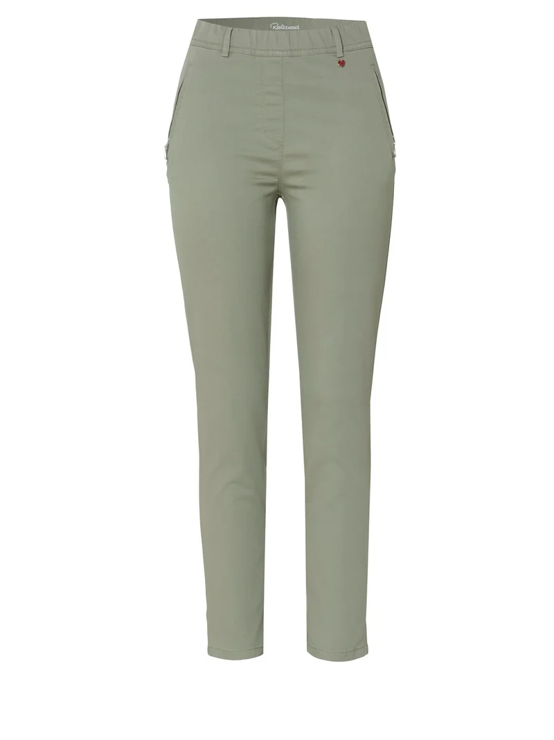 Slim-Fit-Hose "Alice Zip 7/8"
