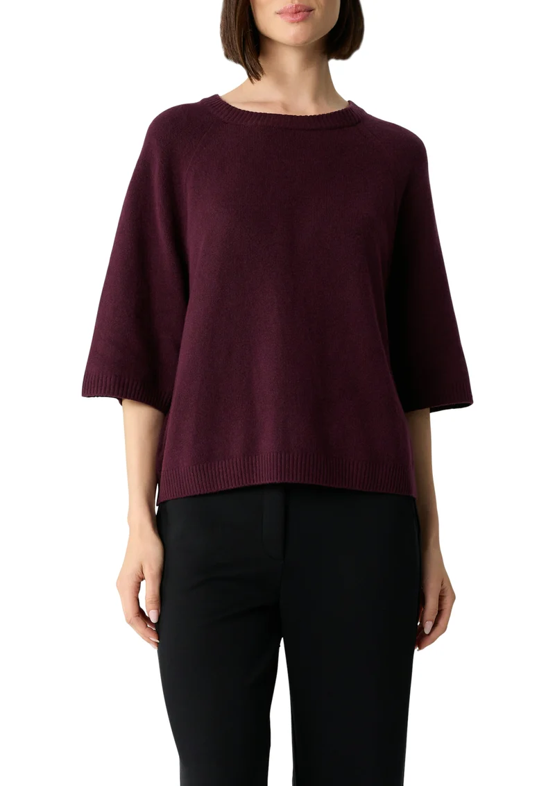 Kurzarmpullover im Relaxed Fit