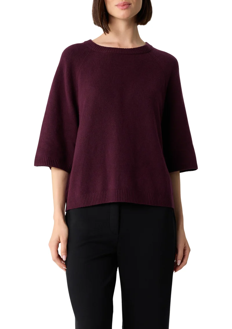 Kurzarmpullover im Relaxed Fit