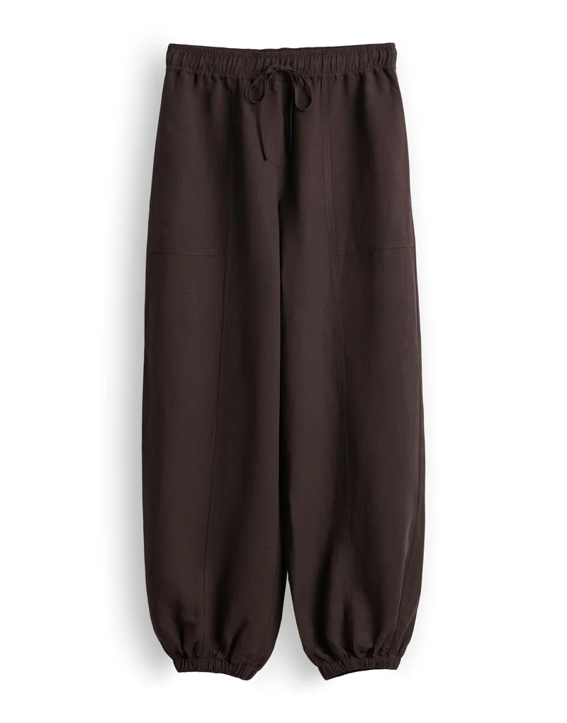 MYHA OASIS Relaxed City Pants aus Viskose-Leinen-Mix