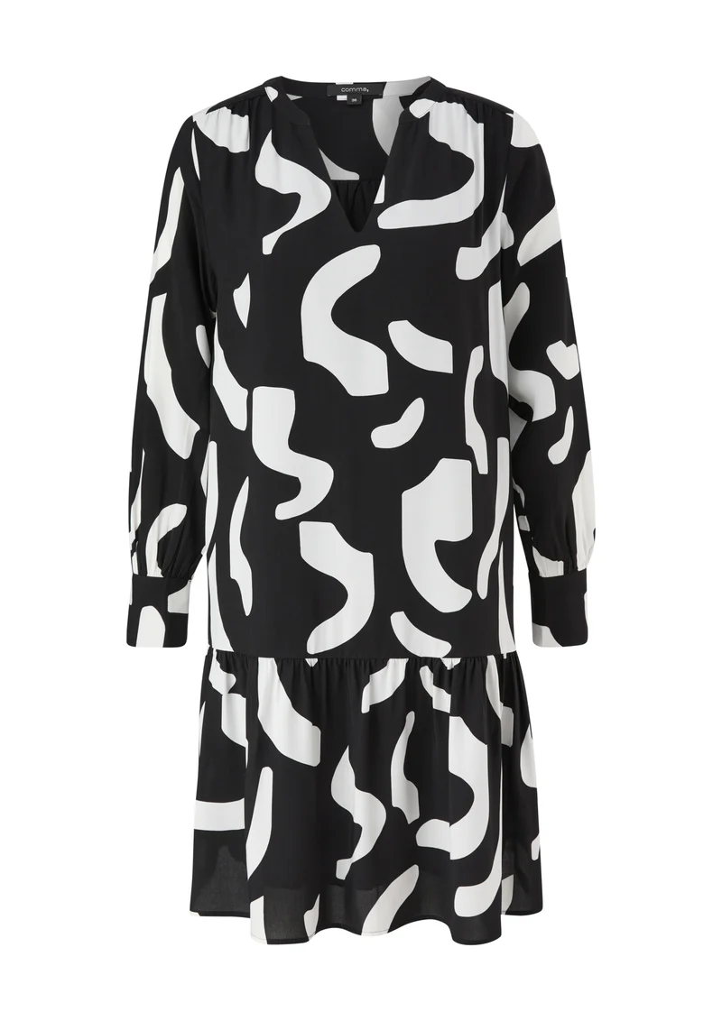 Kleid mit Allover-Print