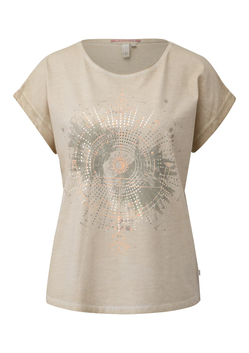 Oversize-Shirt mit Frontprint
