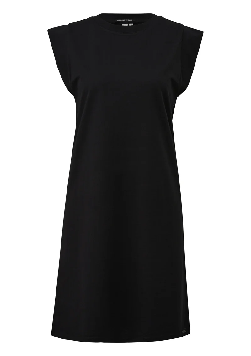 Jerseykleid mit Rundhalsausschnitt