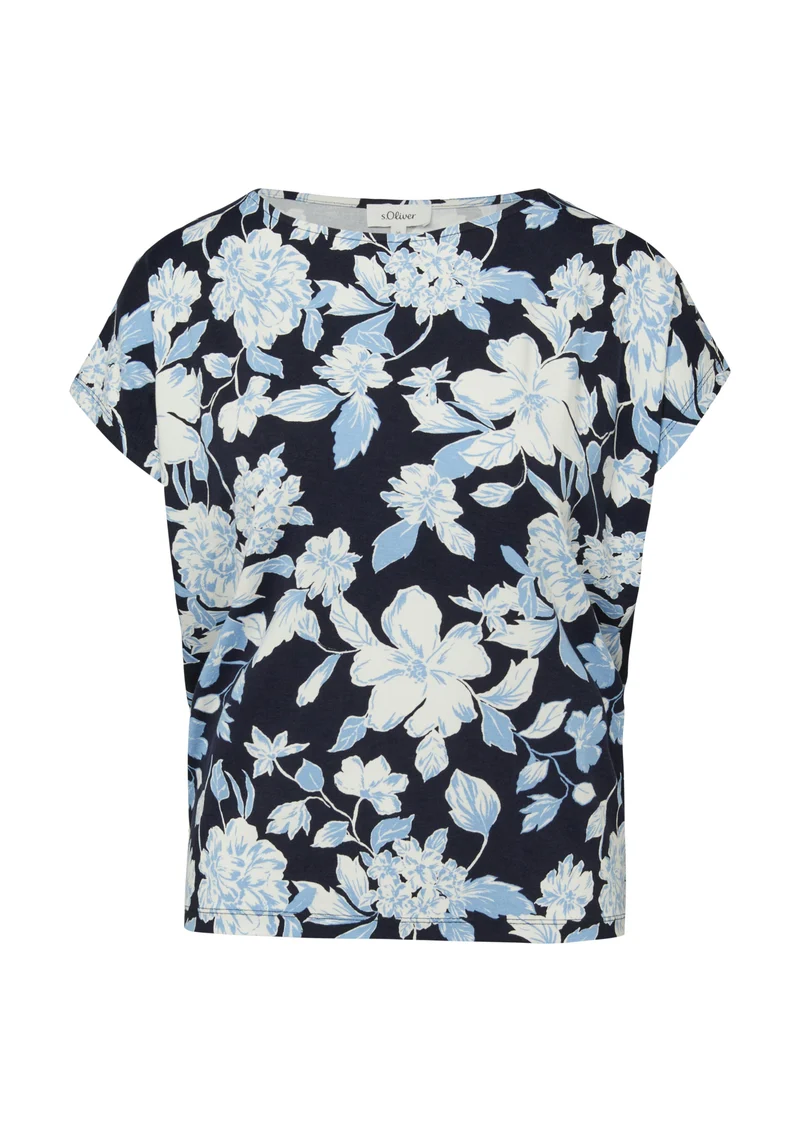 Fließendes Jersey-Shirt