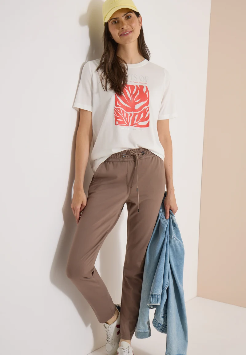 Mid Waist Slim Leg Hose