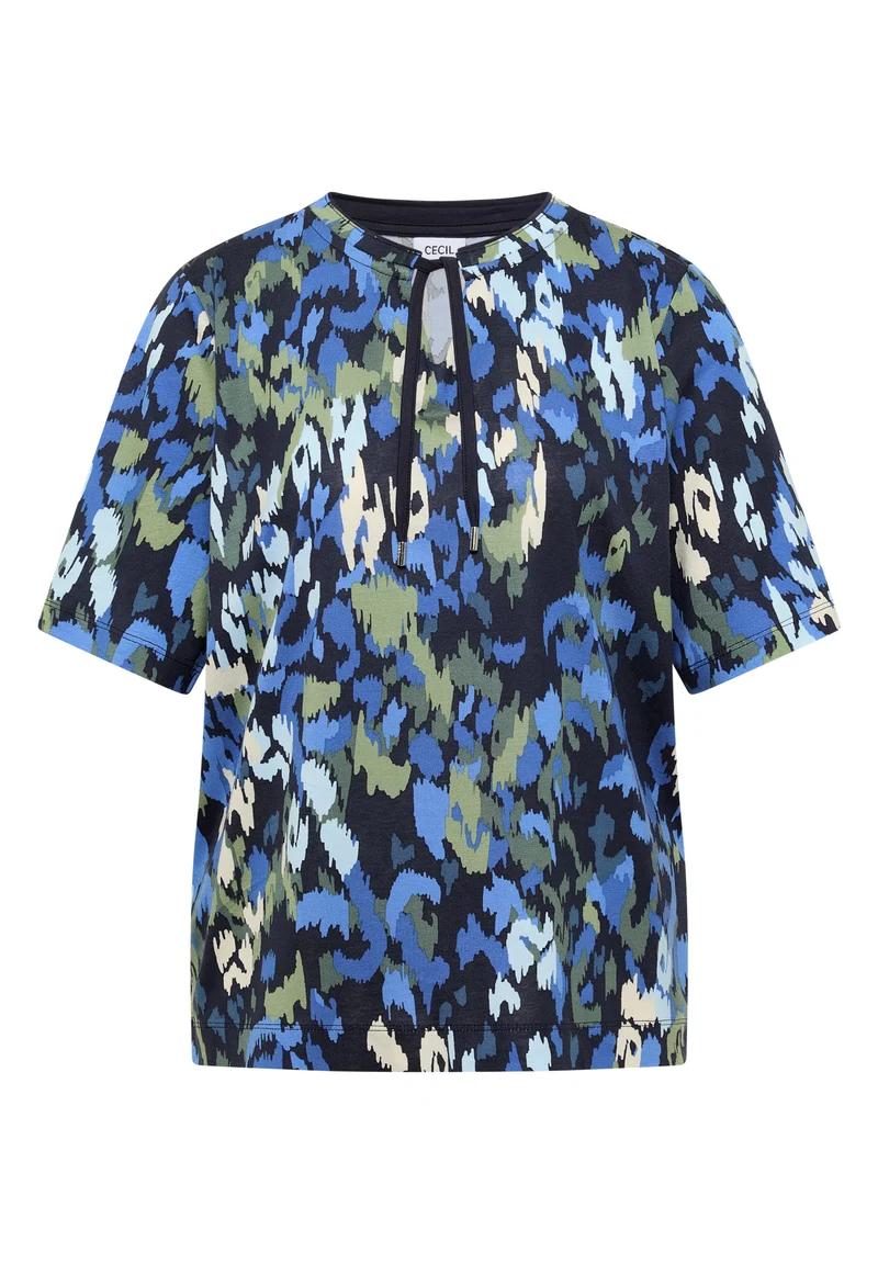 Shirt im Tunika-Look mit Print