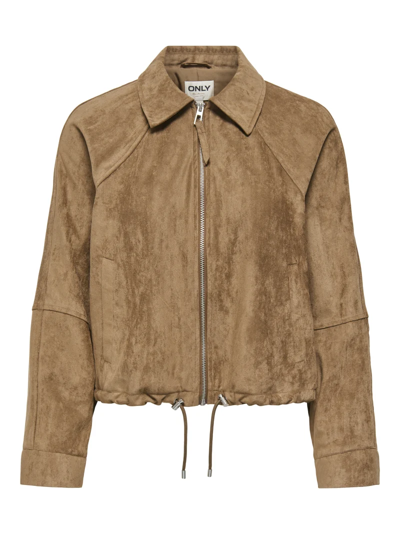 ONLLIXA Jacke in Wildleder-Optik