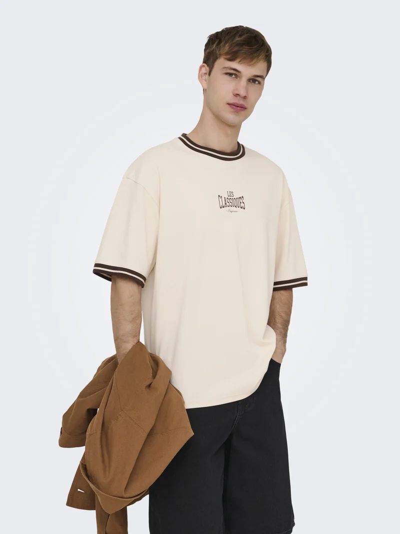 ONSLES CASPIAN Boxy T-Shirt