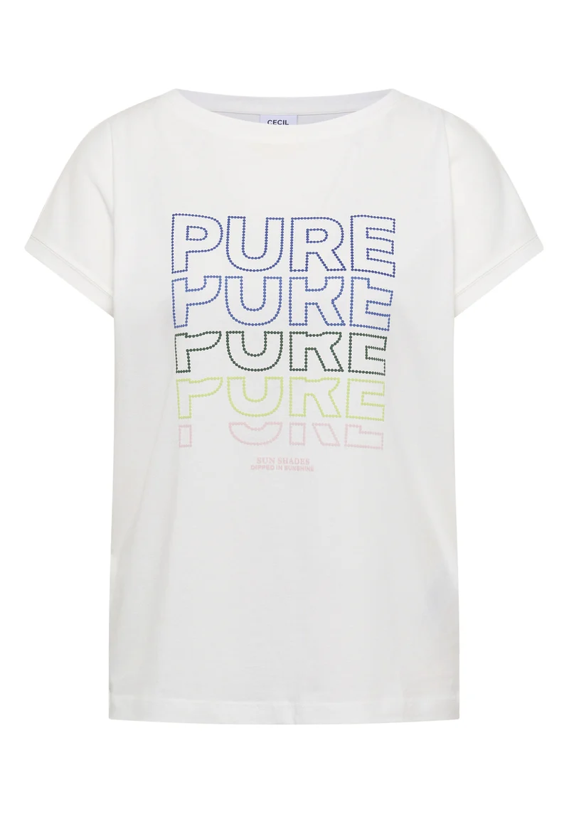 Jerseyshirt mit Statement-Frontprint