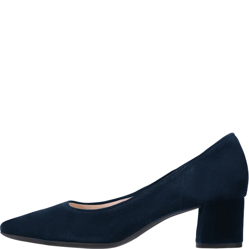 PRESTIGE Velours-Pumps in Ocean Blue