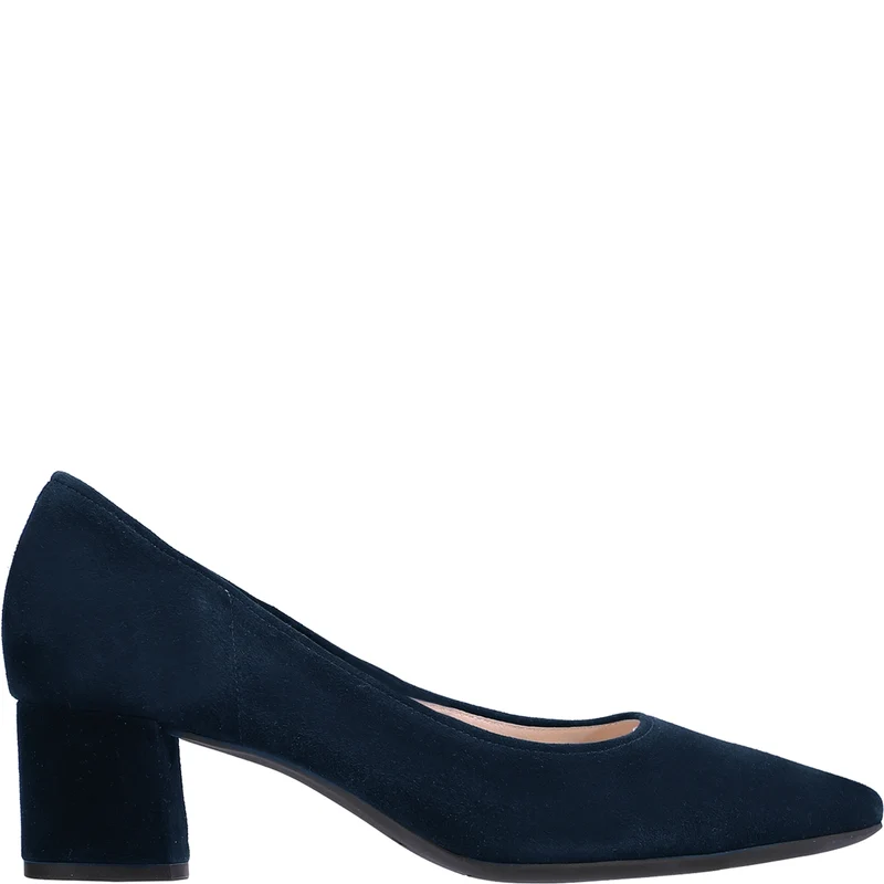 PRESTIGE Velours-Pumps in Ocean Blue