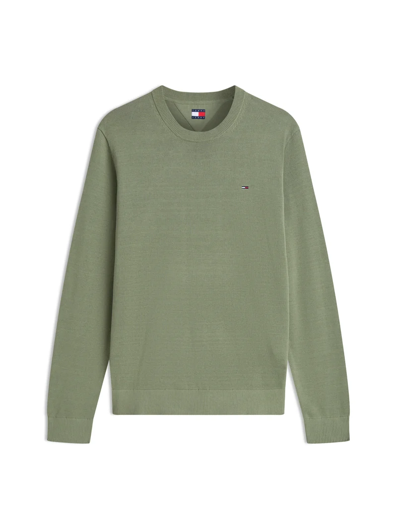 Pullover mit Flag-Stickerei