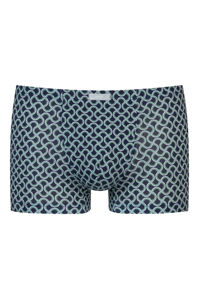 Shorty Curves mit grafischem Allover-Print