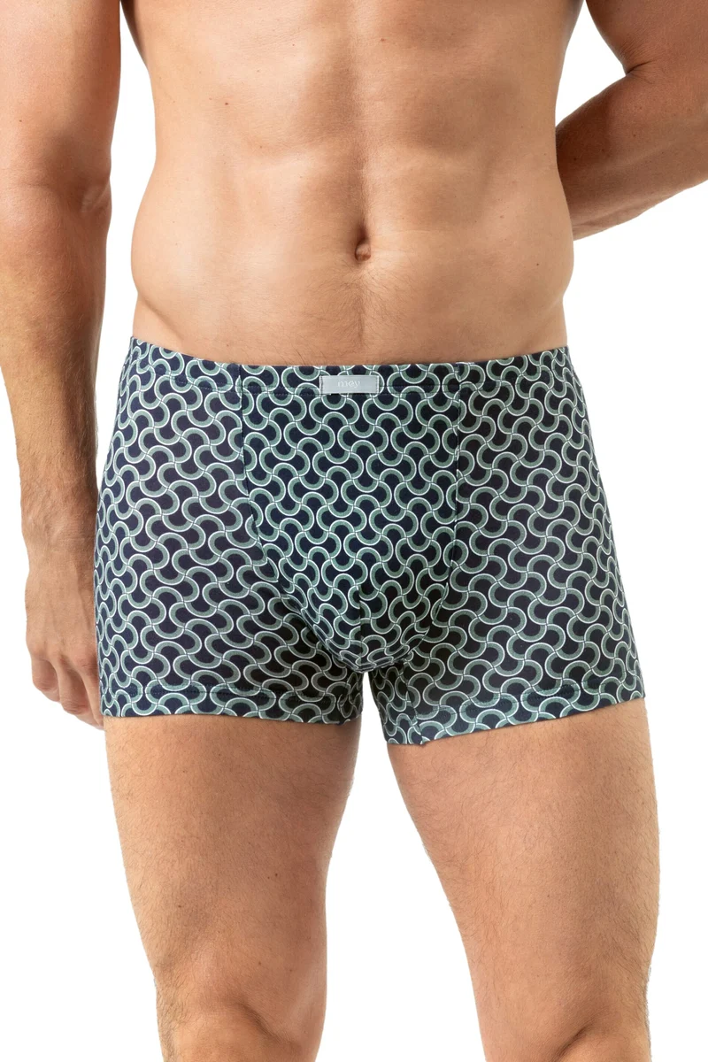 Shorty Curves mit grafischem Allover-Print