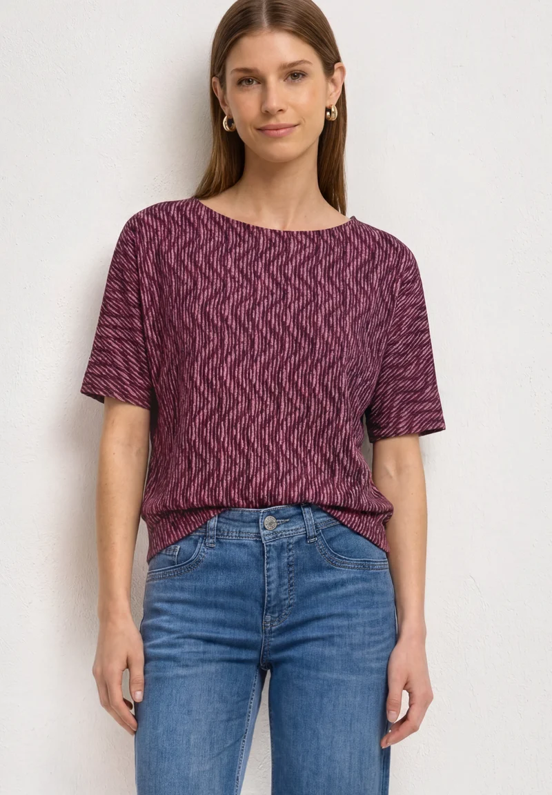 Jerseyshirt mit Dropped Shoulder