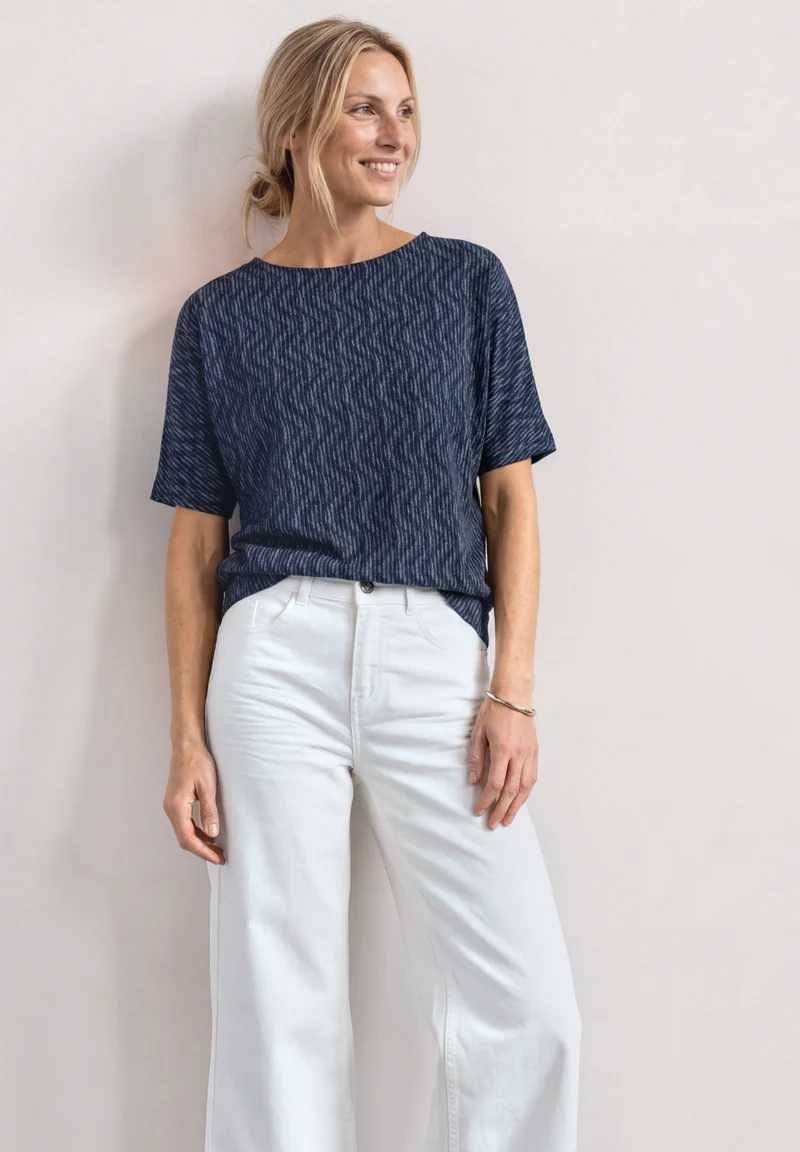 Jerseyshirt mit Dropped Shoulder