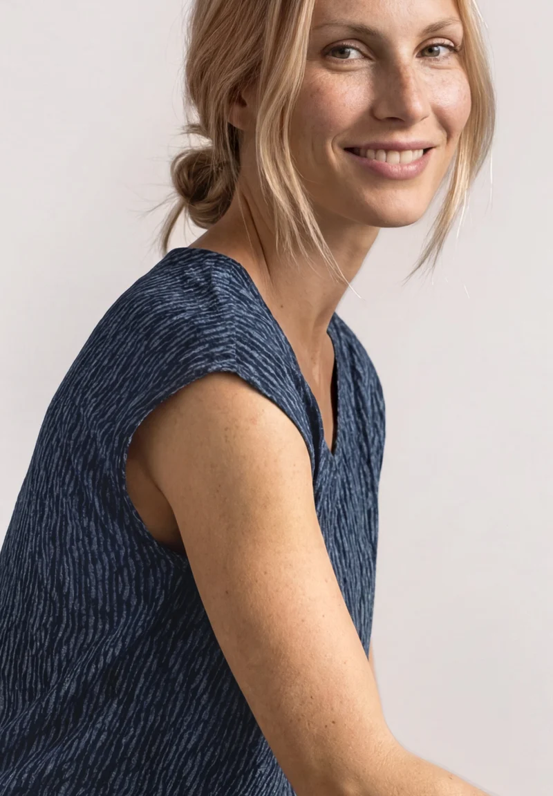 Jerseyshirt mit Dropped Shoulder