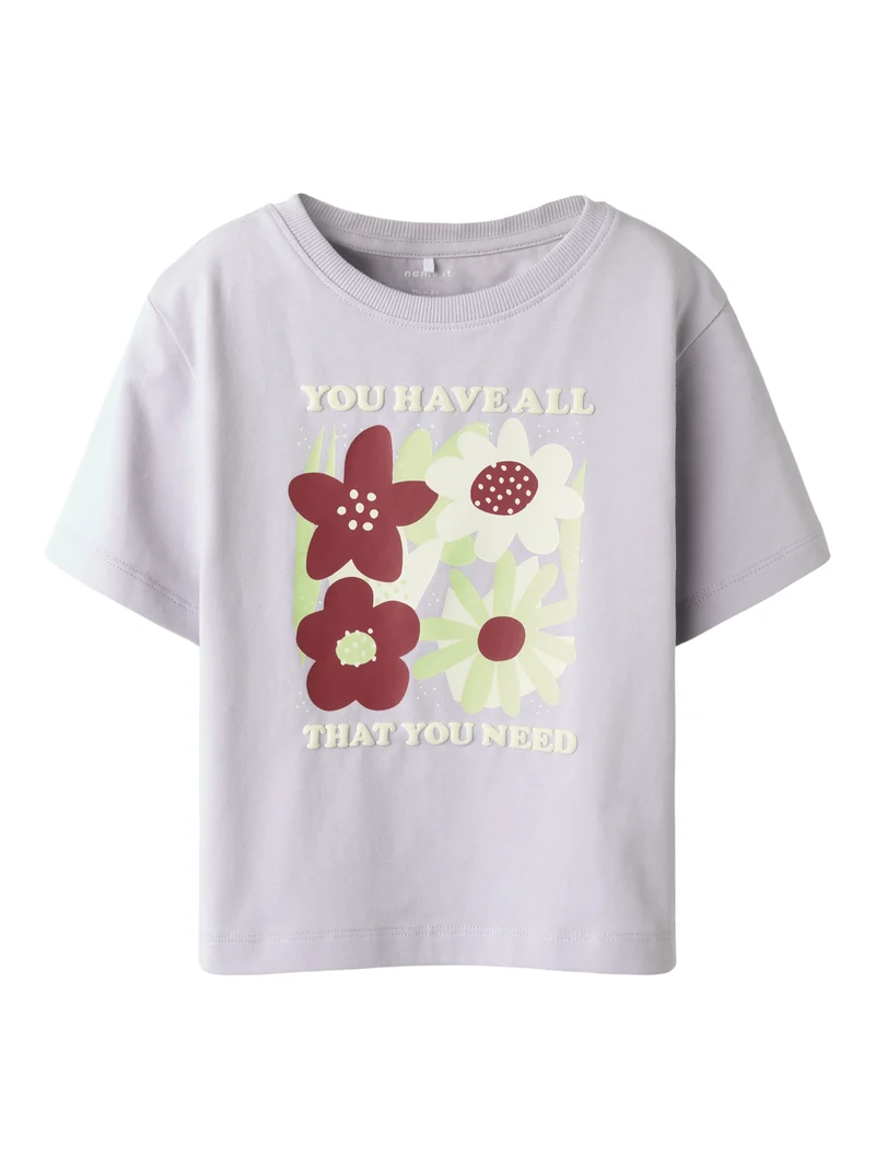 Mädchen T-Shirt mit Fronprint
