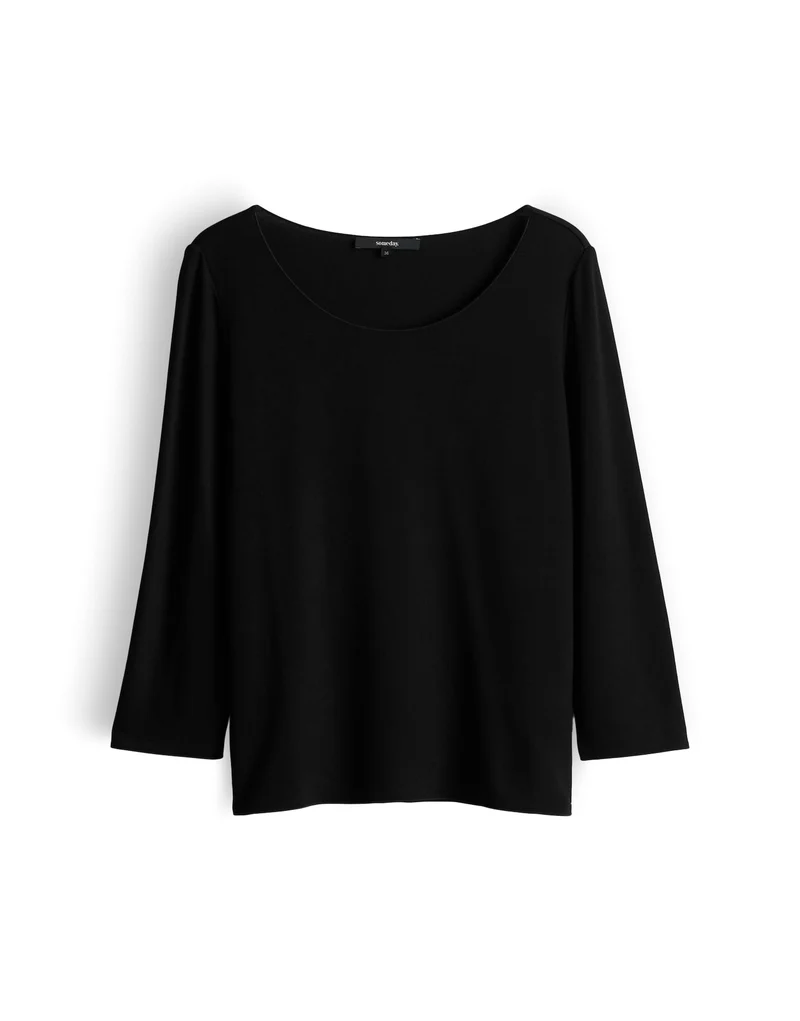 KIROSA SOFT LONG Basicshirt aus Viskosemix
