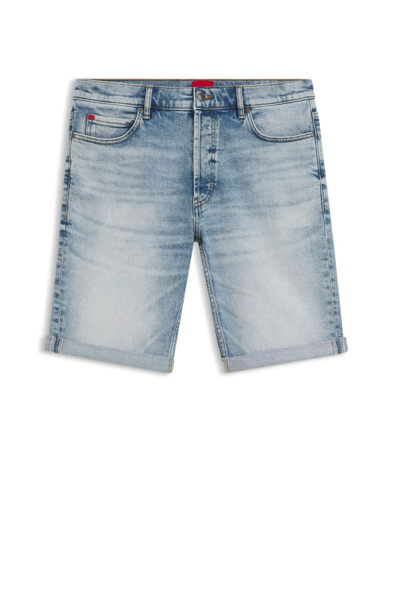 Denim-Short mit Stretch