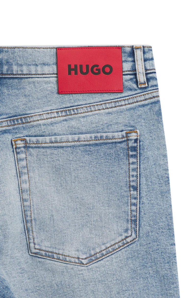Denim-Short mit Stretch