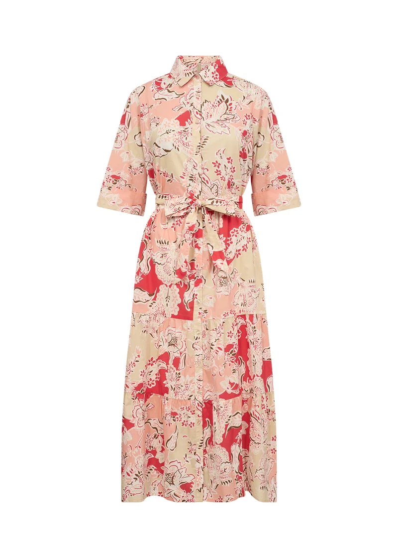 FALDINE Maxikleid mit Blumendruck