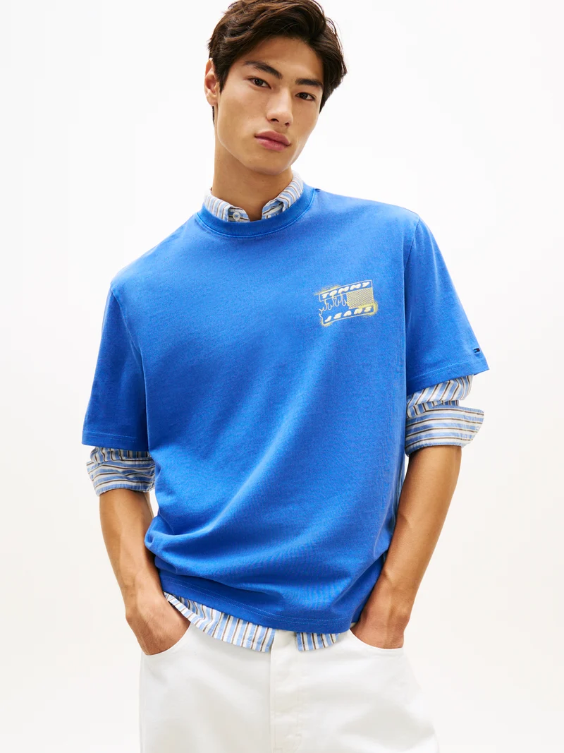 T-Shirt mit Bubble-Logo
