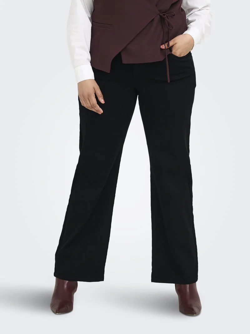 CARANNA Wide Leg Jeans - Curve-Style