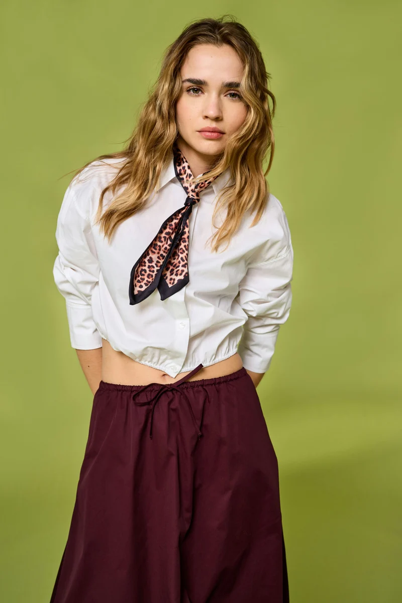 ONLHAZEL Cropped-Hemdbluse