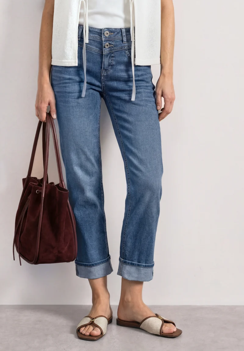 Straight Leg Jeans