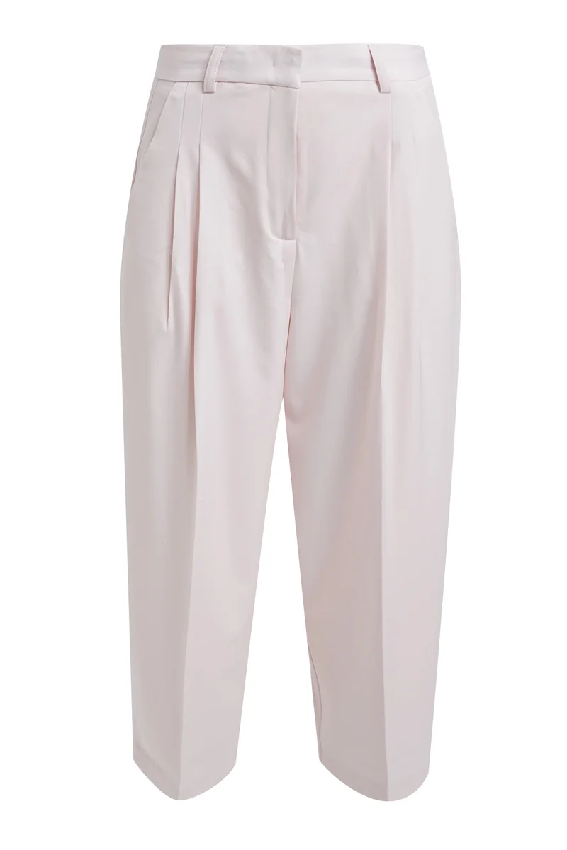 Cropped Straight Pants