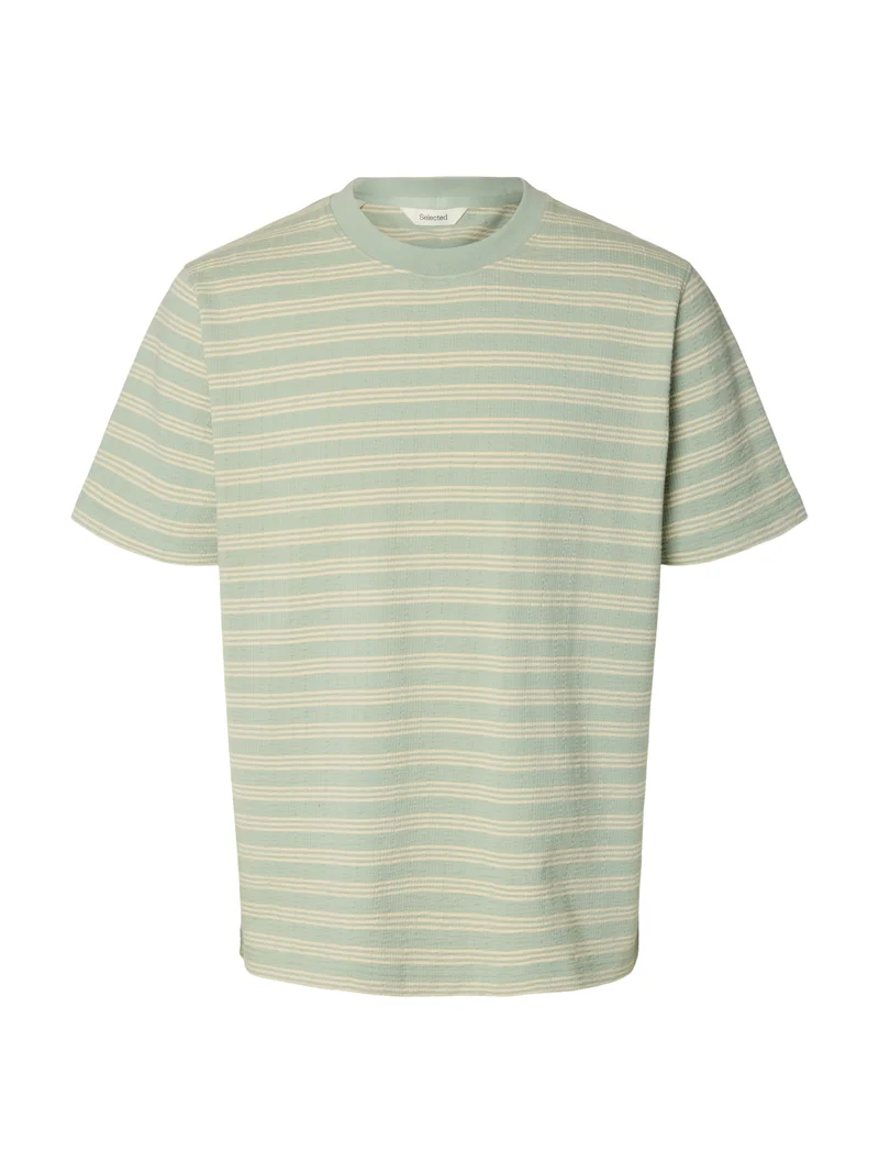 Seersucker-T-Shirt