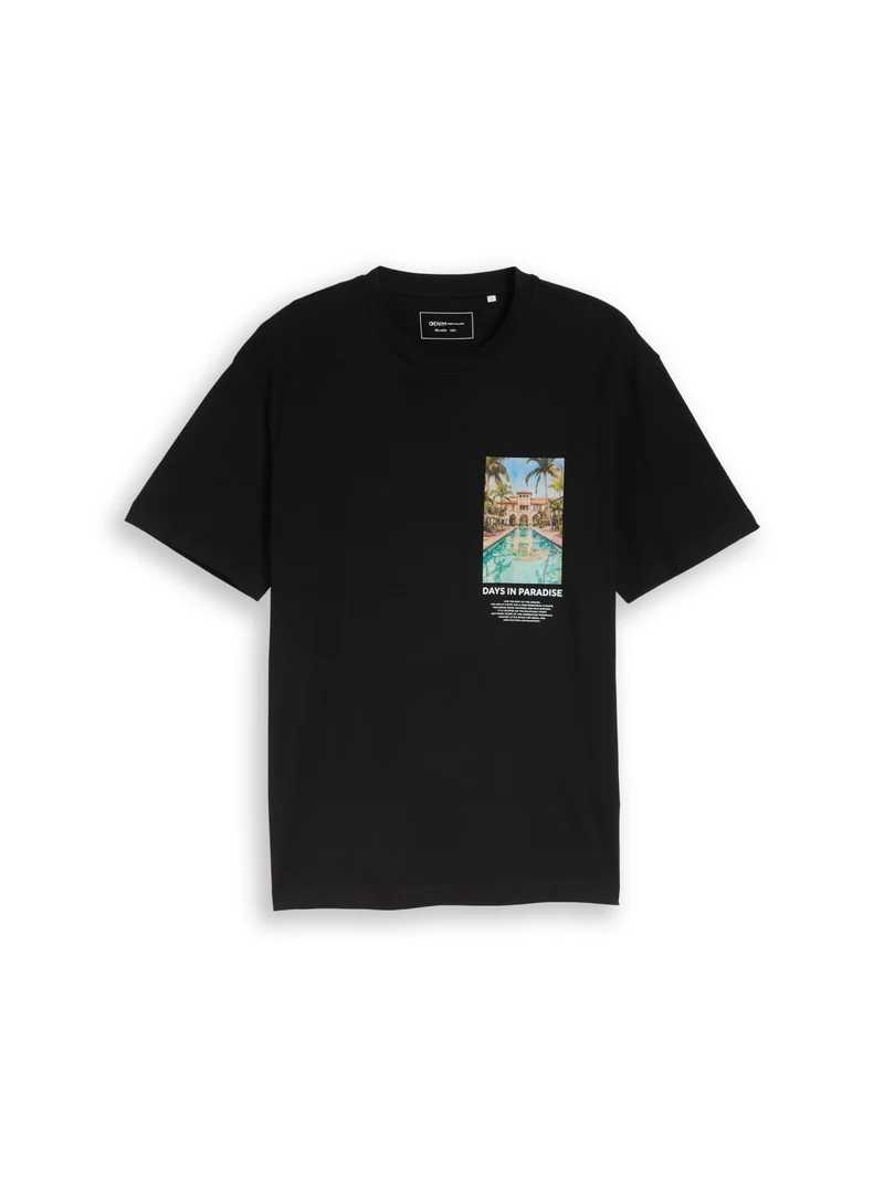 Relaxed Fit T-Shirt mit Fotoprint