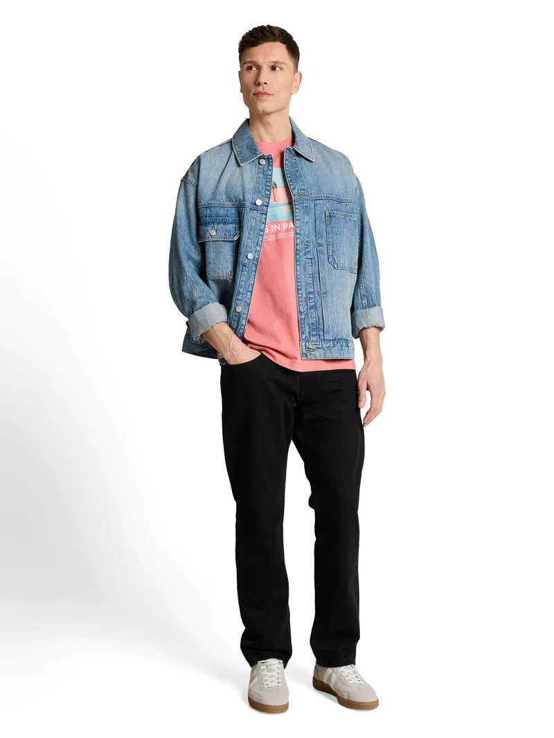 Relaxed Fit T-Shirt mit Fotoprint