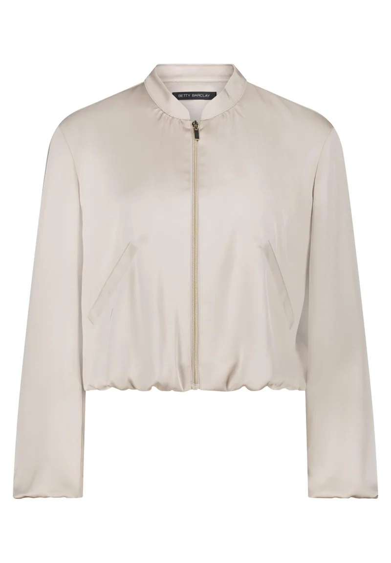 Blousonjacke in Satin-Optik