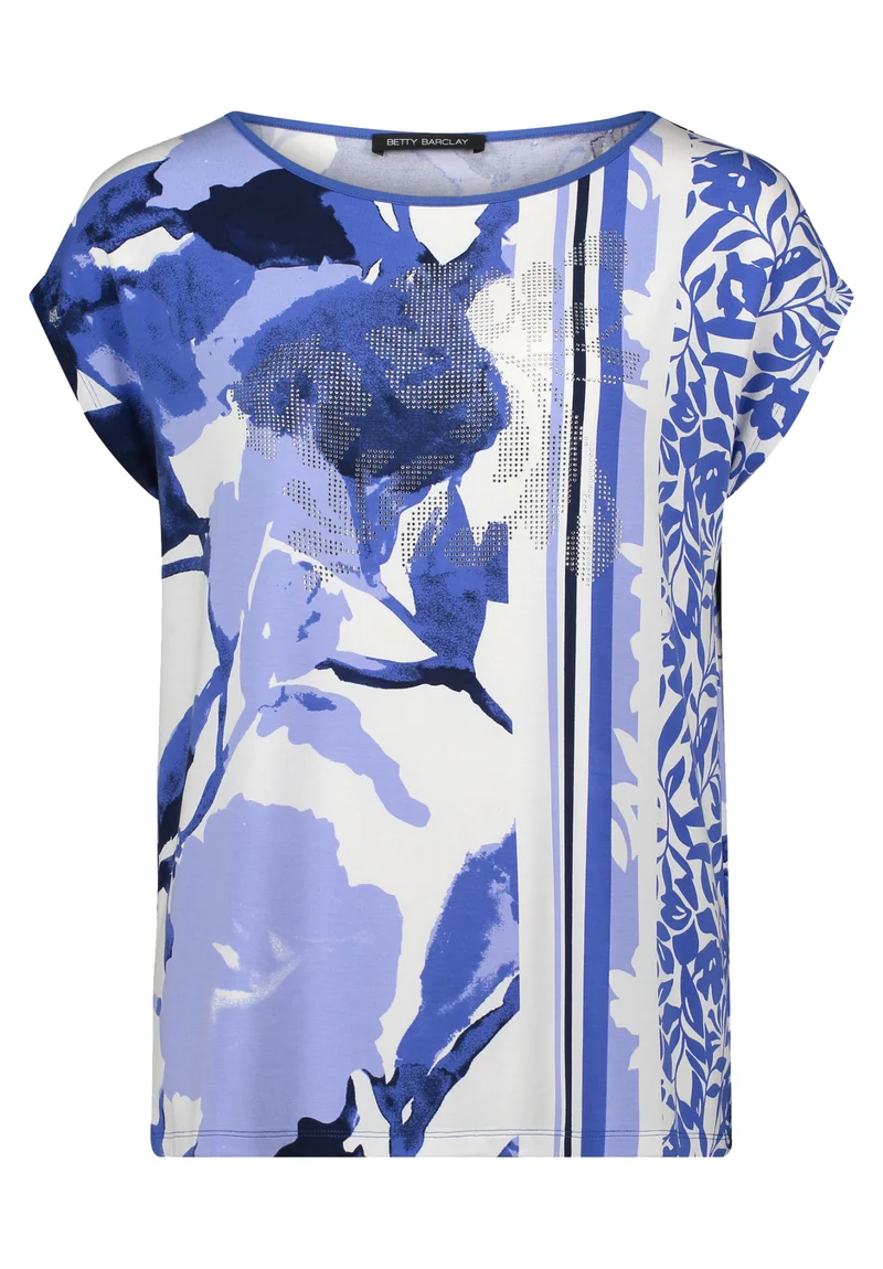 Casual-Shirt mit Blumenprint