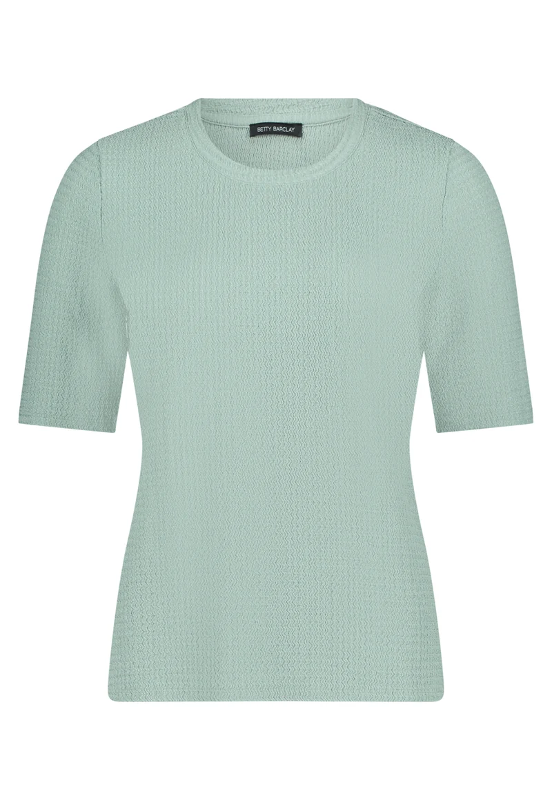 Strukturshirt mit Crinkle-Textur