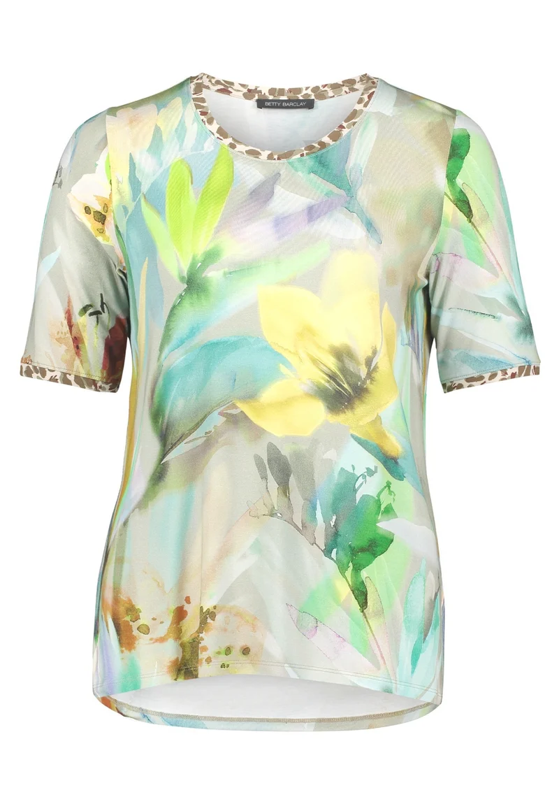 Printshirt mit Blumenprint