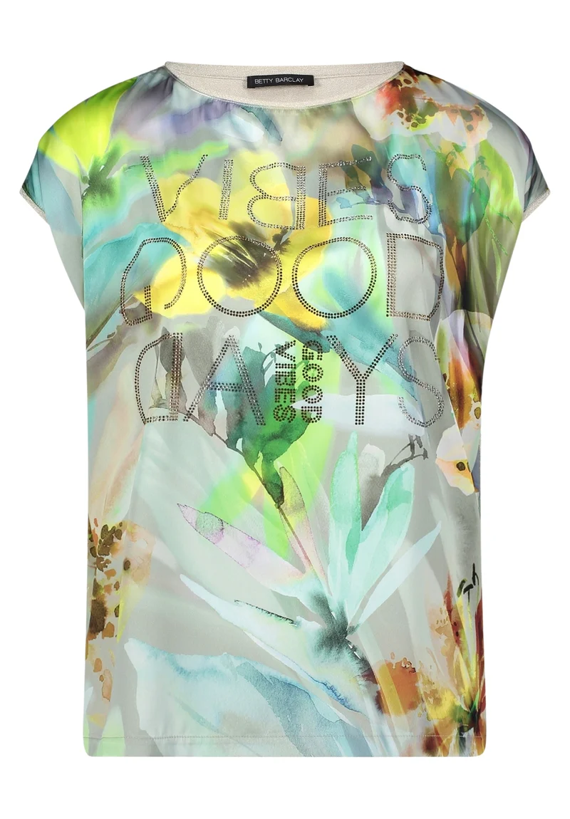 Blusenshirt mit Blumendruck
