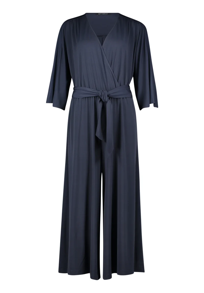 Jumpsuit mit Wickeloptik