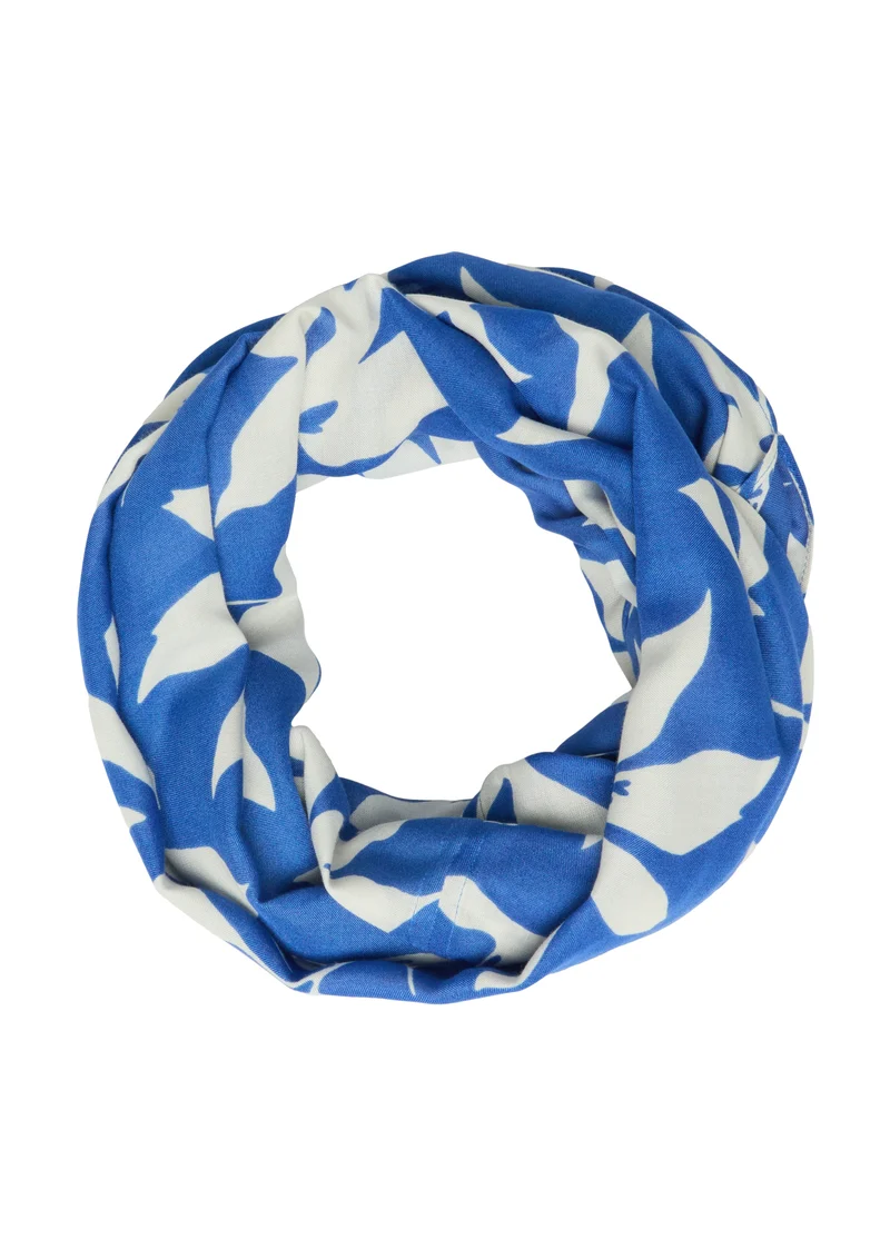 Loop-Schal "Snood" mit floralem Muster