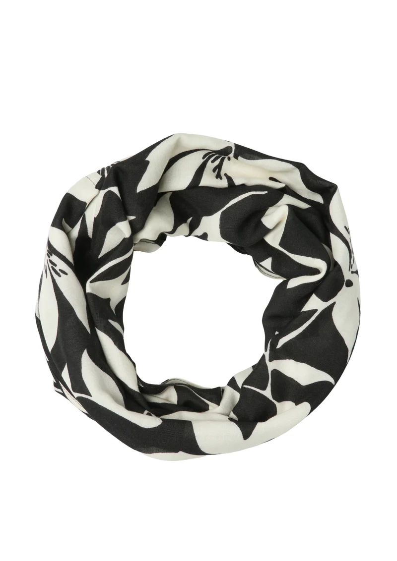Loop-Schal "Snood" mit floralem Muster
