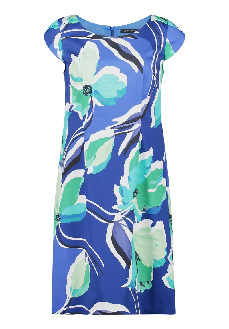 Etuikleid mit Blumenprint