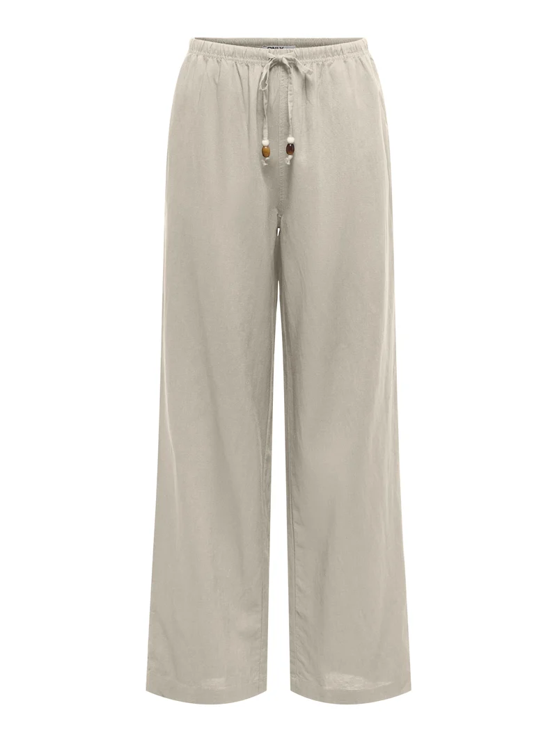 Wide-Leg-Hose "ONLISOLA" mit Kordelzug