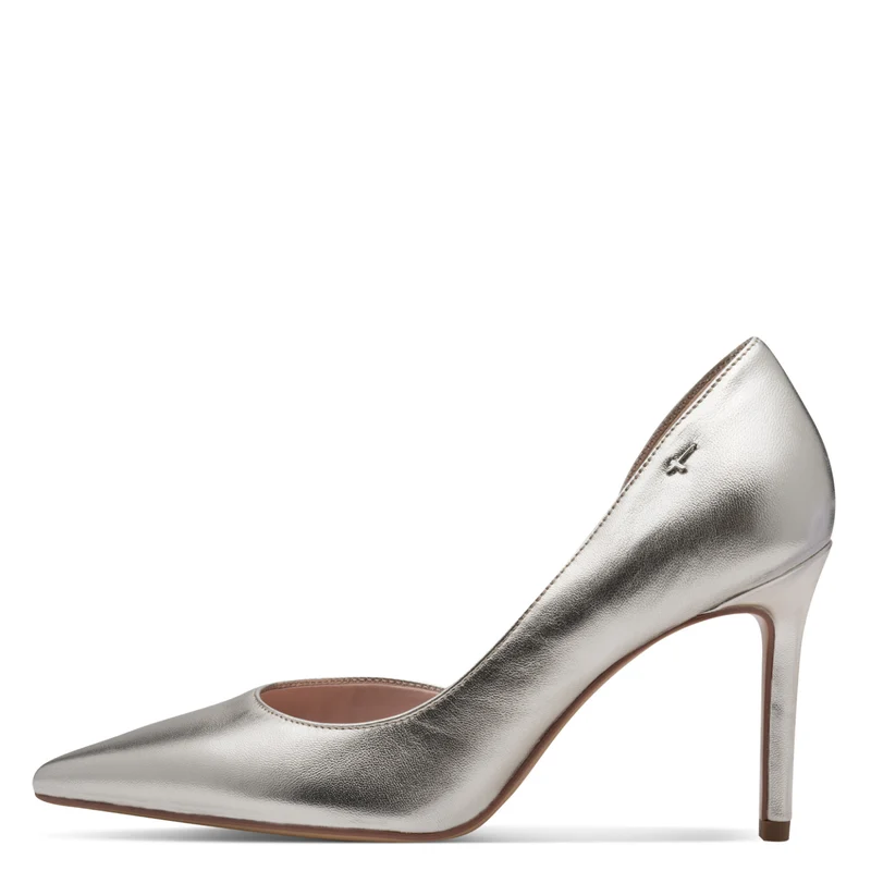 Leder-Pumps mit Stilettoabsatz