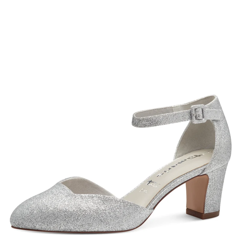 Pumps mit Blockabsatz