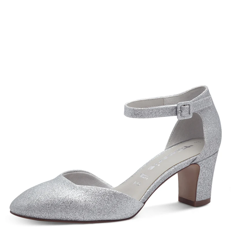 Pumps mit Blockabsatz