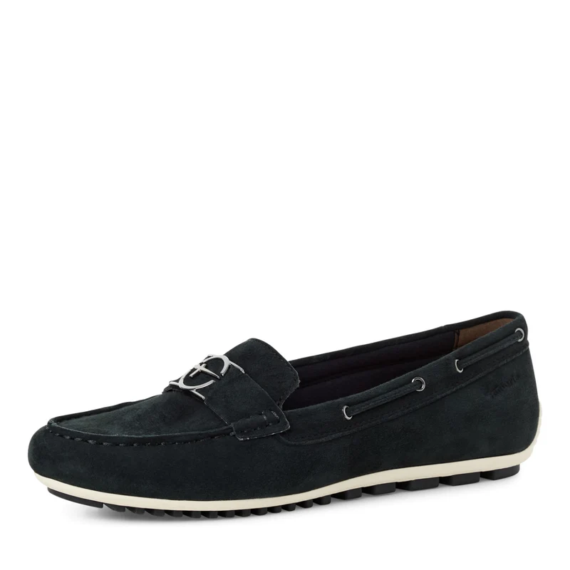Leder-Mokassin Slipper