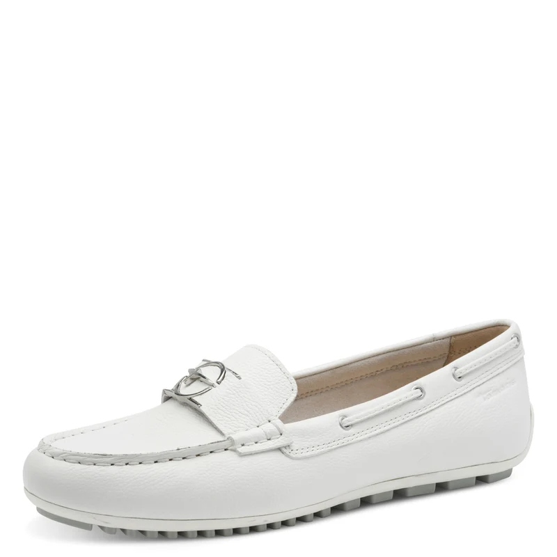 Leder-Mokassin Slipper